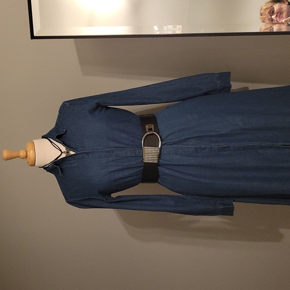 Jean/Denim Dress - Picture 8 of 12